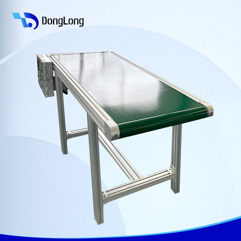 PVC Belt Conveyor With Aluminum Frame - Conveyor System - jiaxing-huanyu.com