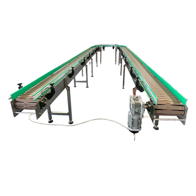 Slat Chain Curved Conveyor Line - Conveyor System - jiaxing-huanyu.com