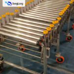 Telescopic Curved Roller Conveyor - Conveyor System - jiaxing-huanyu.com