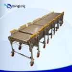 Telescopic Curved Roller Conveyor - Conveyor System - jiaxing-huanyu.com