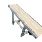 White PVC Belt Conveyor With Aluminum Profile Frame - Conveyor System - jiaxing-huanyu.com