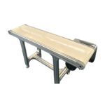 White PVC Belt Conveyor With Aluminum Profile Frame - Conveyor System - jiaxing-huanyu.com