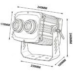200Watts – CulturalTourismLighting Series Waterproof Model (IP67) Gobo Projector - CulturalTourismLighting Series - ...