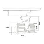 60Watts – Recessed &Track Series Gobo Projector - Recessed &Track Series - jiaxing-huanyu.com